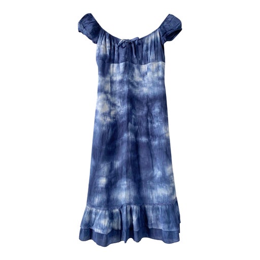 Robe midi tie and dye