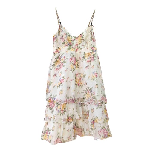 Floral slip dress
