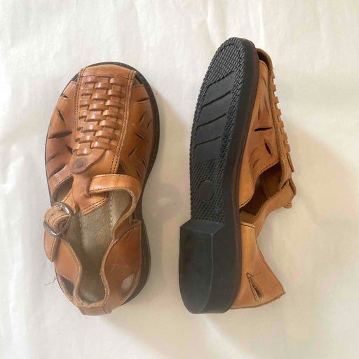 Sandales en cuir 