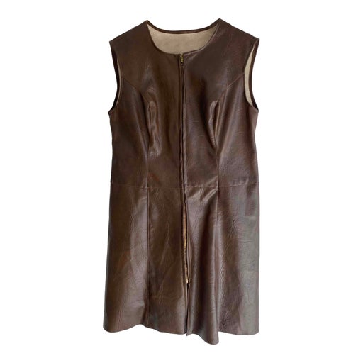 leather dress