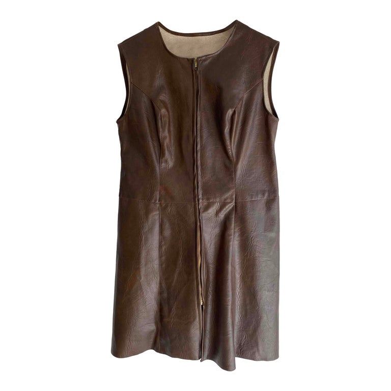 leather dress