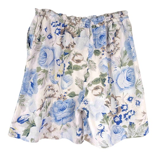 Short à fleurs