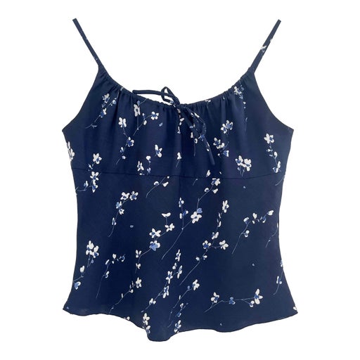 Top à fleurs