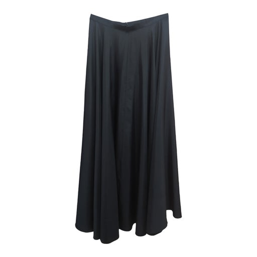 Long satin skirt