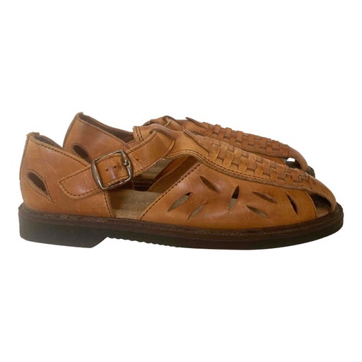 Sandales en cuir 