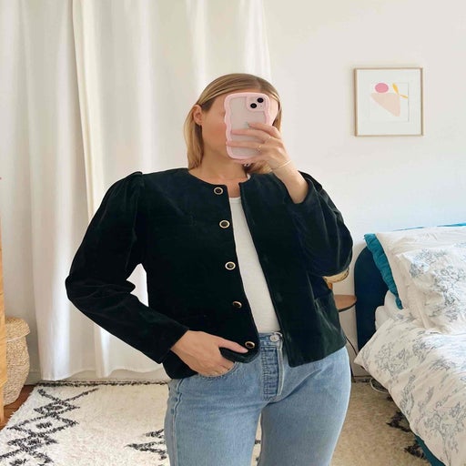 Veste en velours