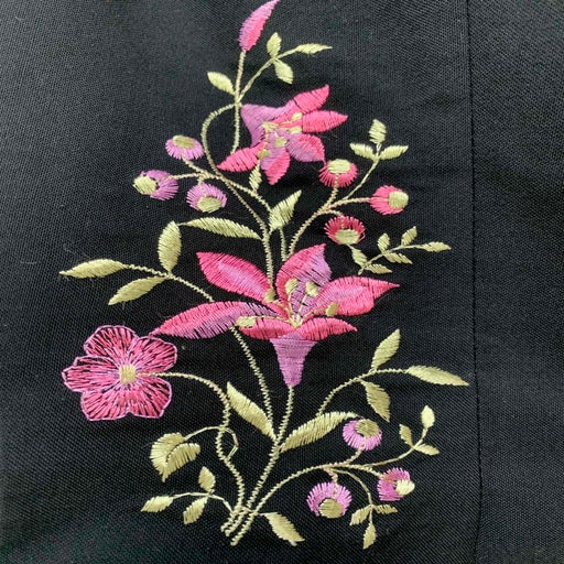 Gilet sans manches brodé