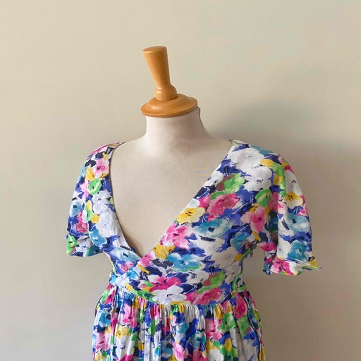 Robe Cacharel à fleurs