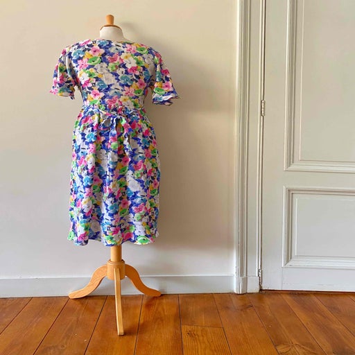 Robe Cacharel à fleurs