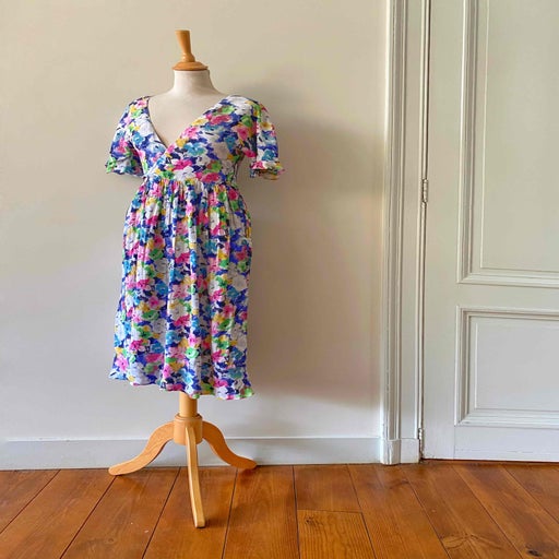 Robe Cacharel à fleurs