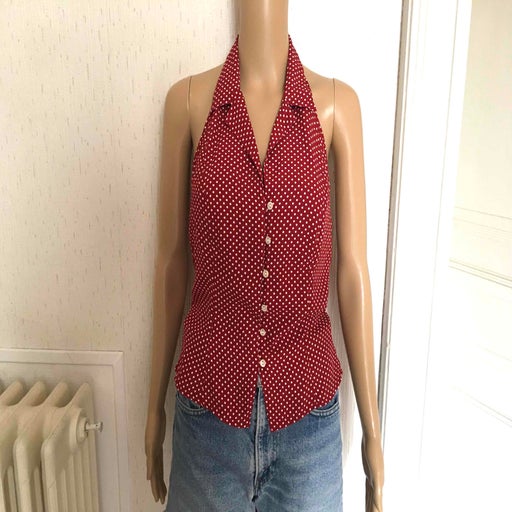 Cacharel backless top