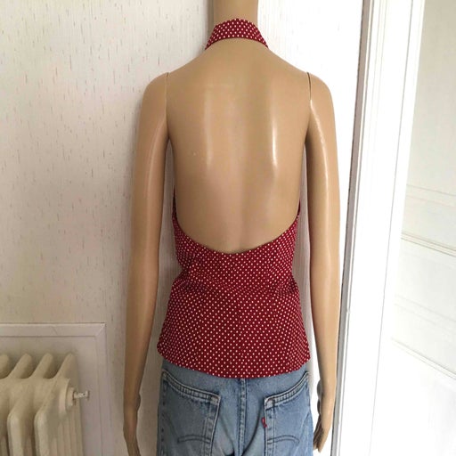 Cacharel backless top