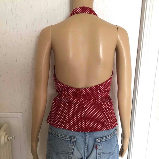 Cacharel backless top