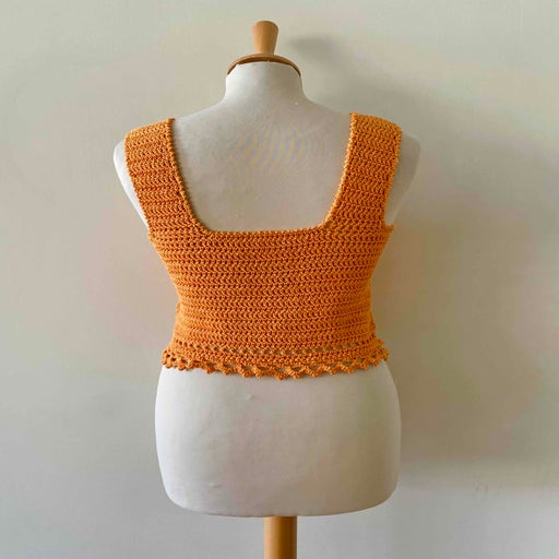Crop Top en crochet
