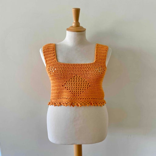 Crop Top en crochet