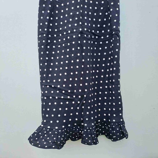 Robe longue à pois 