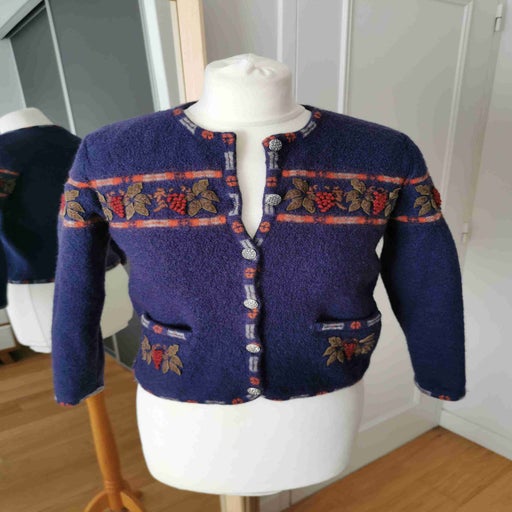 Wool cardigan