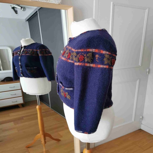 Wool cardigan