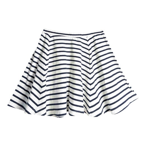 Cotton mini skirt