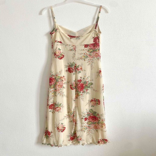 Robe longue à fleurs