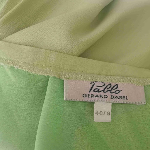 Silk blend skirt