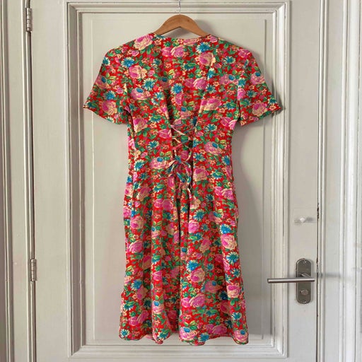 Robe longue à fleurs
