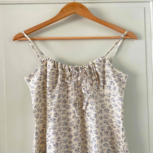 Robe longue à fleurs