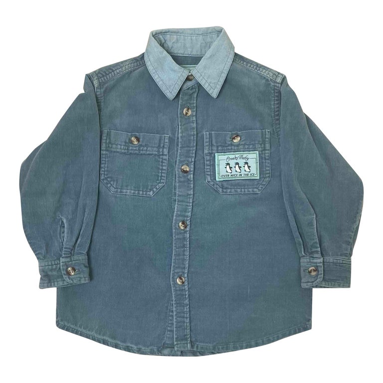 Chemise en velours Creeks 