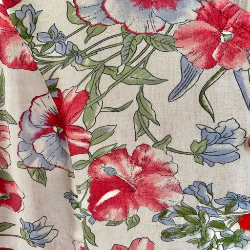 Robe longue à fleurs