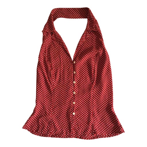 Cacharel backless top