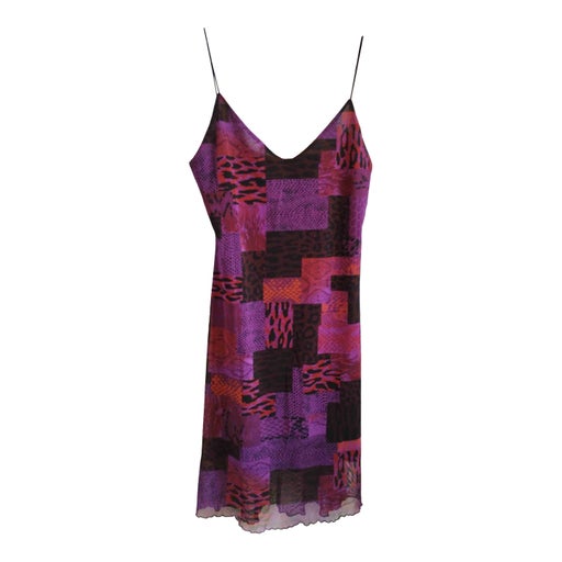 Mesh slip dress