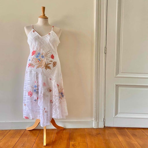 Robe nuisette à fleurs 