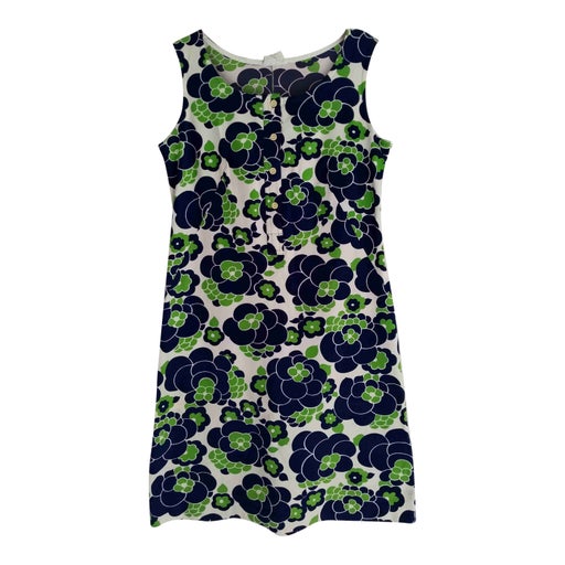 Robe trapèze à fleurs 