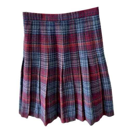Wool skirt