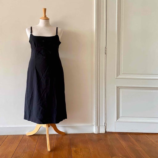 Robe longue dos nu