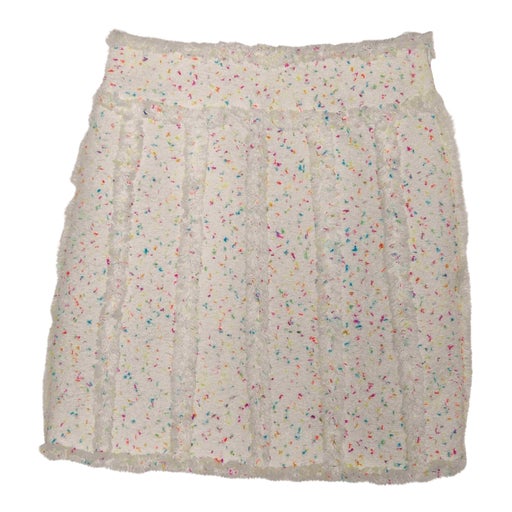 Cotton mini skirt