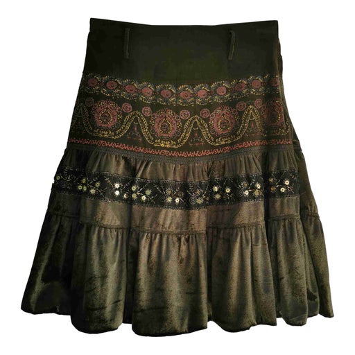 Velvet skirt