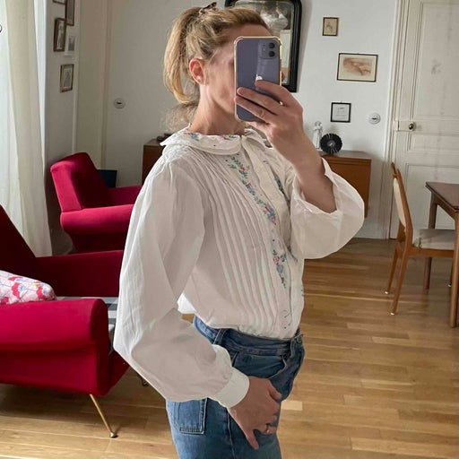 Blouse en coton