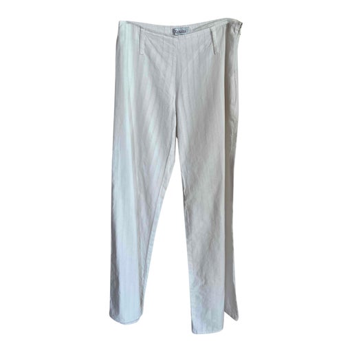 Pantalon large en coton