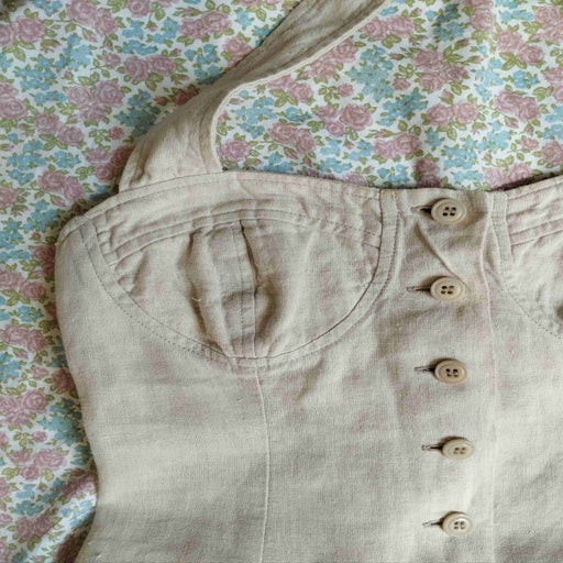 Long linen dress