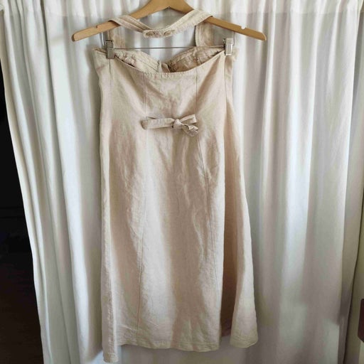 Long linen dress