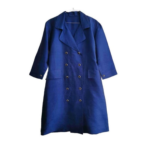Manteau en soie 