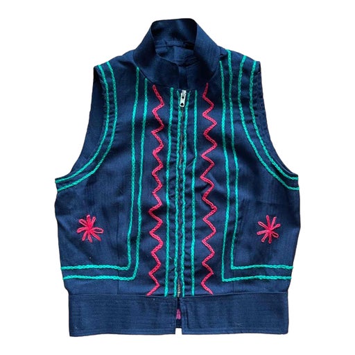 Gilet sans manches en laine
