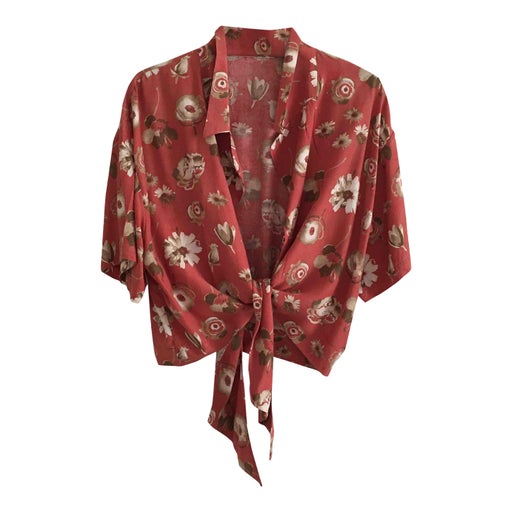 Blouse à fleurs