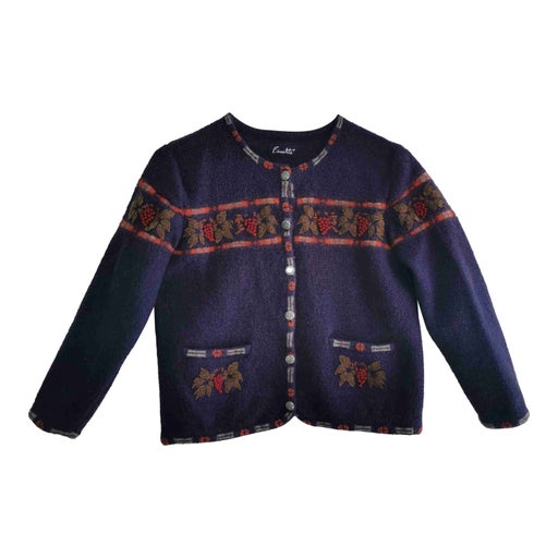 Wool cardigan
