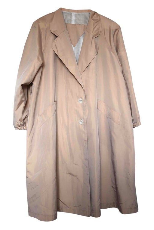 Pink champagne colored pea coat