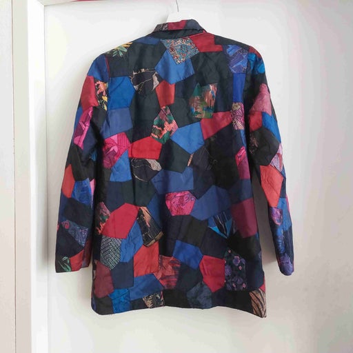 Silk blazer
