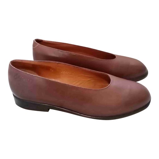 Ballerines en cuir