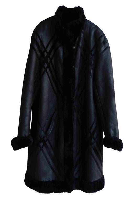 Manteau en peau lainée Dior