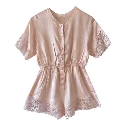 Silk playsuit